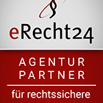 erecht24 siegel agenturpartner 150px